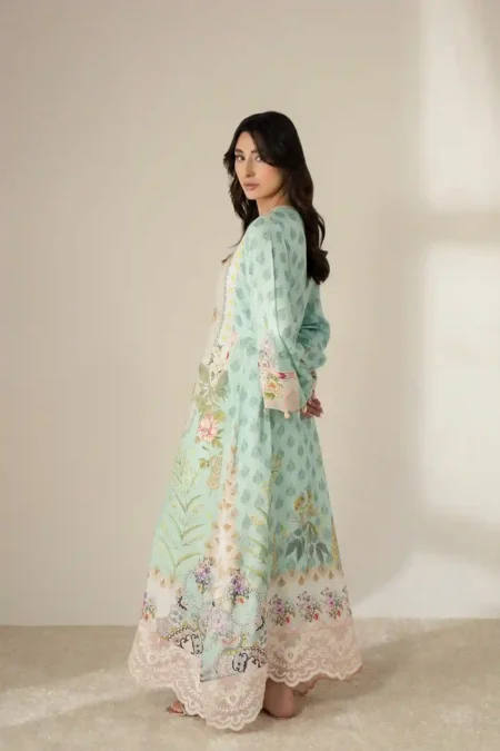 Floral Boho Glam Kaftan (D-3) By Kaftan Ammara Khan