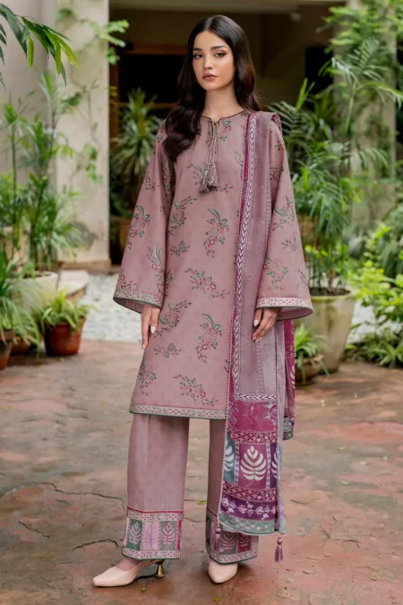 Jazmin Unstitched Winter Jacquard Khaddar UW-0054