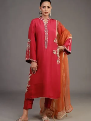 Clematis Rose By Nida Azwer Occasion Wear