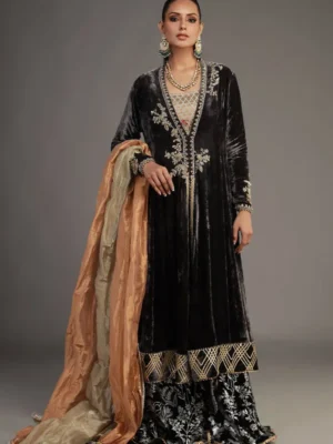 Cascade Dahlia By Nida Azwer Occasion Wear