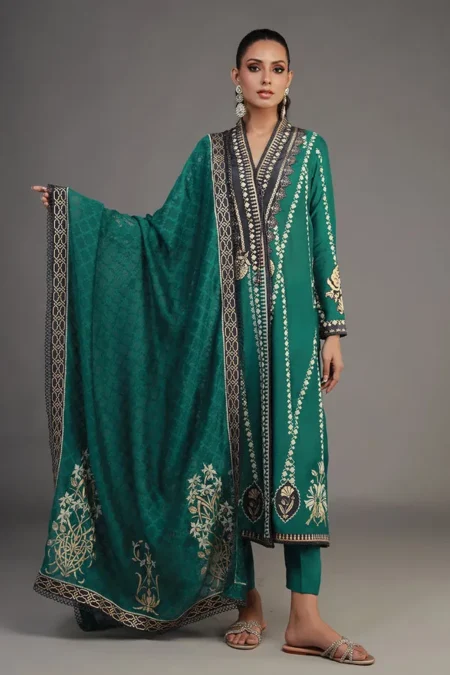 Emerald Tanager By Nida Azwer Occasion Wear