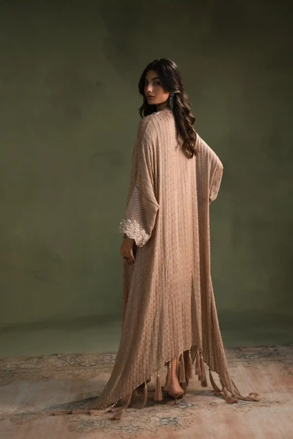 Nude Glam Kaftan (D-08) By Kaftan Ammara Khan