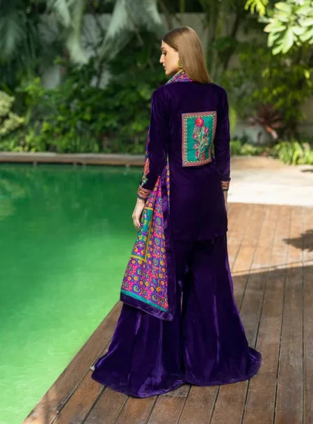 Habibeh By Zainab Chottani Makhmal Luxe Pret