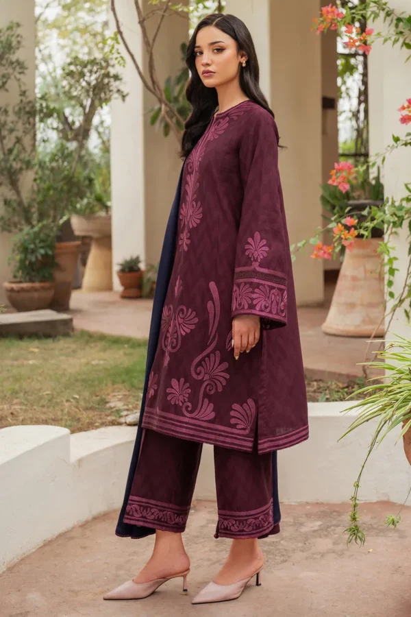 Jazmin Unstitched Winter Jacquard Khaddar UW-0115