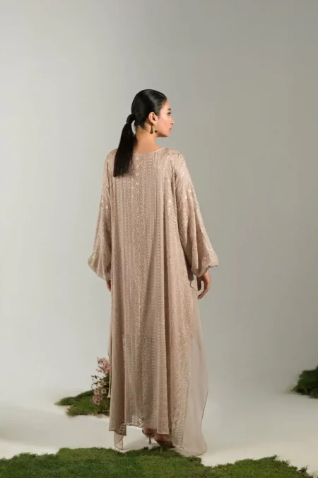 Nude Rose Kaftan (D-06) By Kaftan Ammara Khan