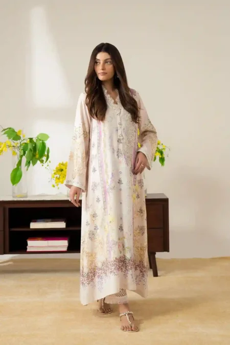 Pink Blossom Set (D-5) By Kaftan Ammara Khan