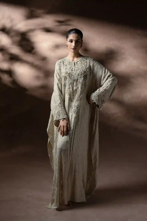 Timeless Elegance Kaftan Set (D-09) By Kaftan Ammara Khan