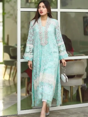 Lace Kaftan (D-01) By Kaftan Ammara Khan