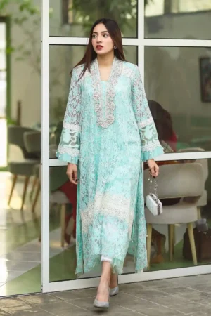 Lace Kaftan (D-01) By Kaftan Ammara Khan