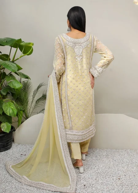 Rizwan Beyg Luxury Formals Jahanara Yellow