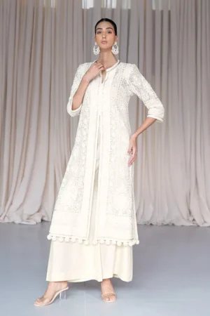 Rizwan Beyg Equinox Collection Niva Coat