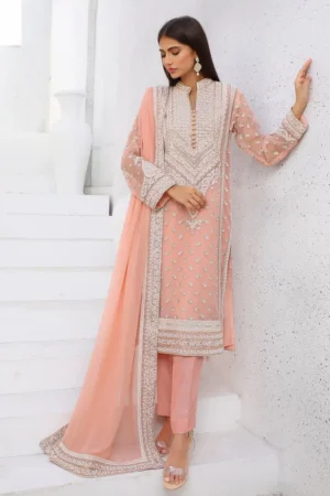 Rizwan Beyg Luxury Formals Jahanara Pink