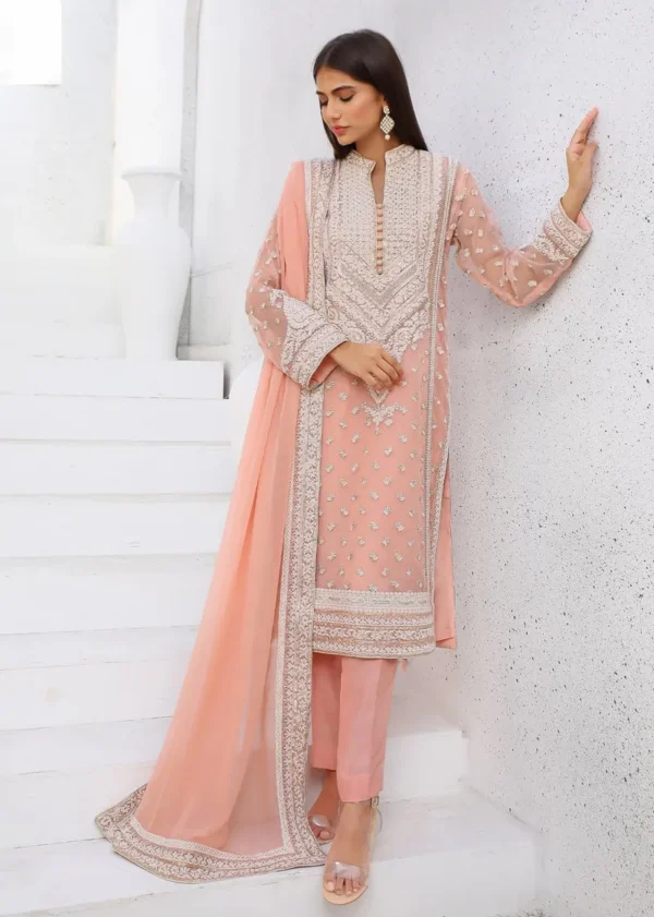 Rizwan Beyg Luxury Formals Jahanara Pink