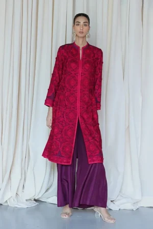Rizwan Beyg Equinox Collection Antara Red