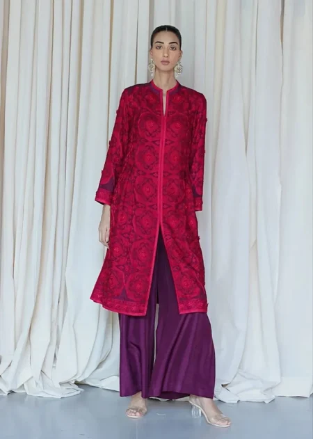 Rizwan Beyg Equinox Collection Antara Red