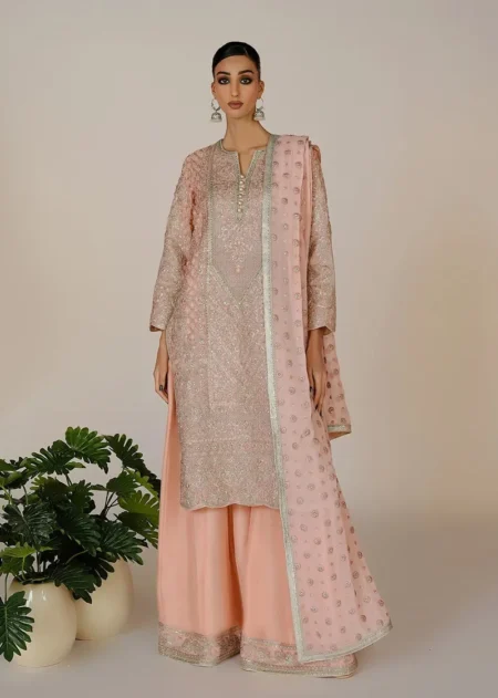 Zarmala Pink By Rizwan Beyg Shahaana