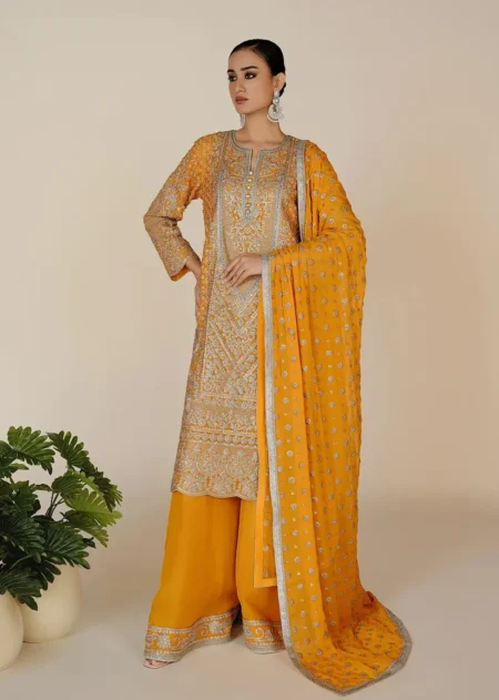 Zarmala Yellow By Rizwan Beyg Shahaana