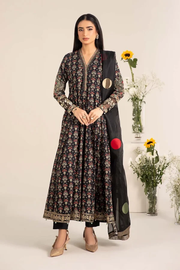 Maria B Embroidered Lawn Suit | DW-EF25-54