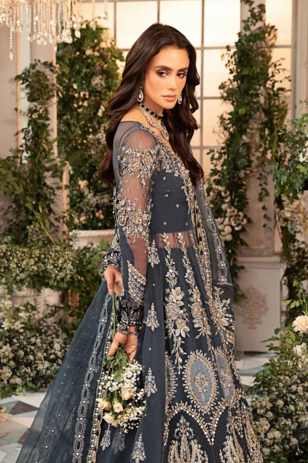 Maria B Embroidered Organza Suit | BD-2901