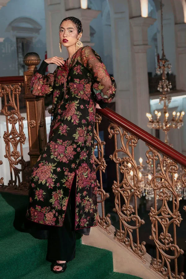 Zainab Salman Florette Eid Edit 25 | Black Dahlia