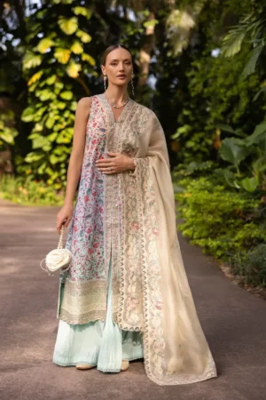 Faiza Saqlain Luxury Lawn - Danica