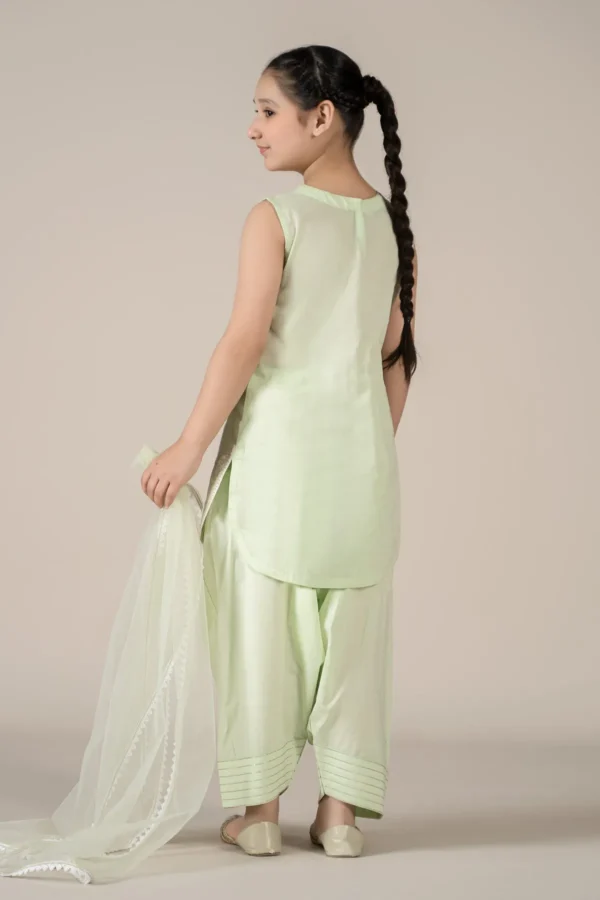 Maria B Kids Embroidered Lawn Suit | MKD-EF25-60