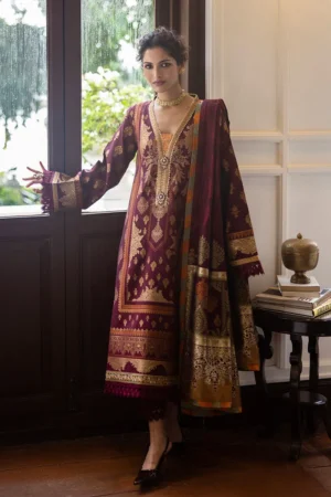 Mushq Seraph Jacquard Lawn 25 | Morphea