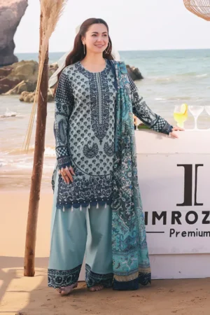 Imrozia Hania Luxury Lawn 25 | SL 75 A Parizay