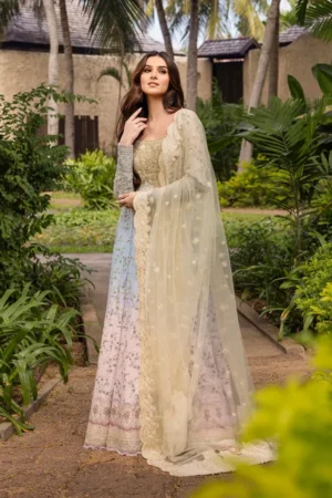 Faiza Saqlain Luxury Lawn - Freesia