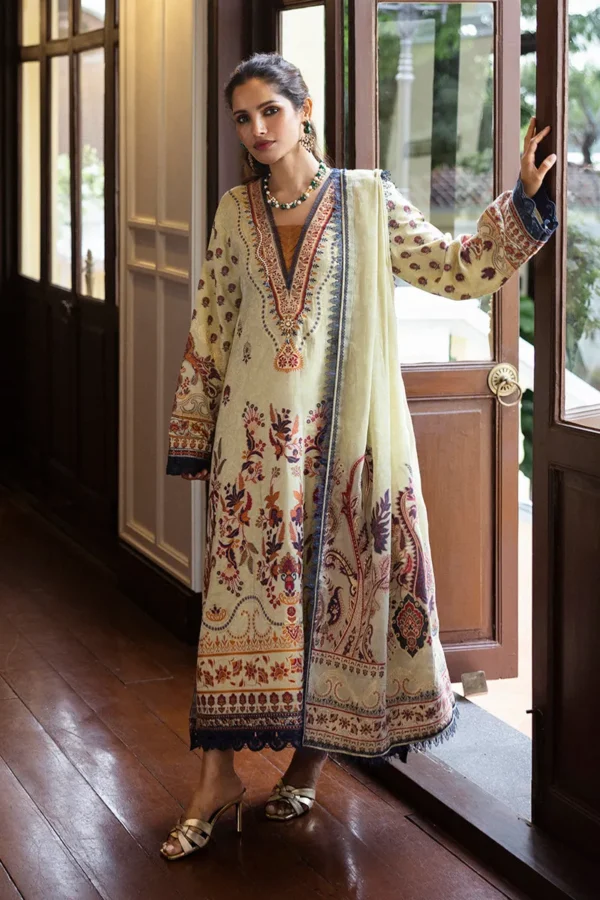 Mushq Seraph Jacquard Lawn 25 | Letizia