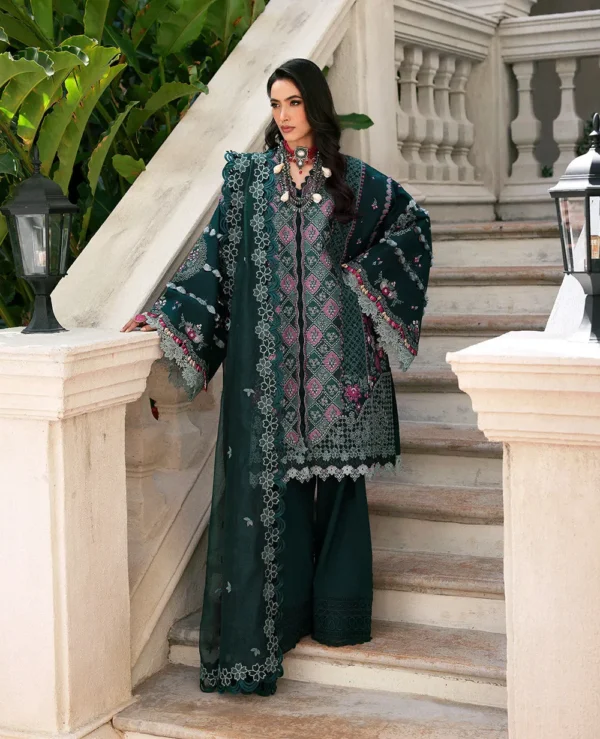 Republic Eid Luxury Lawn - D1-B - Zehra