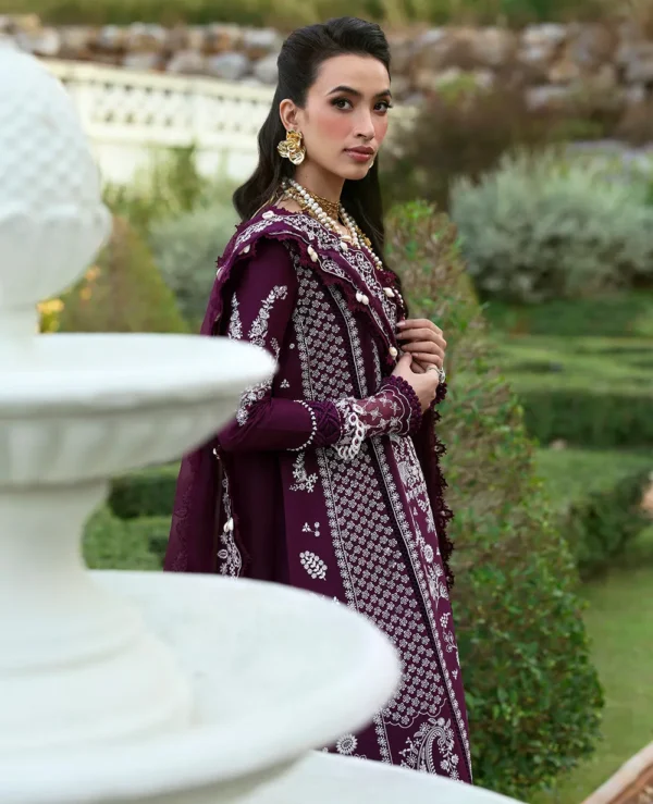 Republic Eid Luxury Lawn - D3-A - Elara