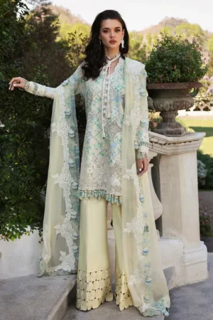 Republic Eid Luxury Lawn - D8-A - Zuri
