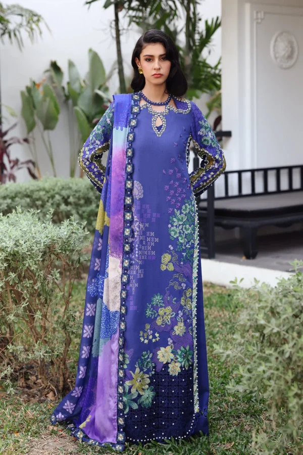 Afrozeh Luxury Lawn 25 - Lumora