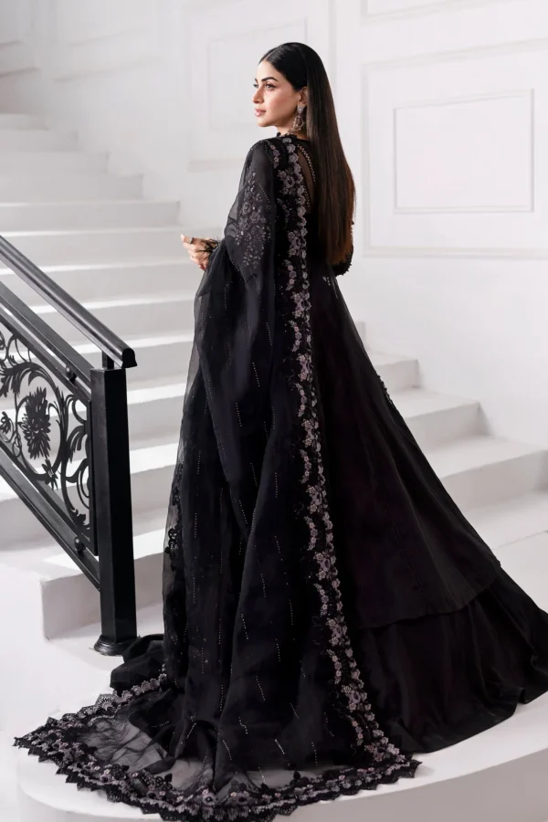 Maria B Embroidered Organza Suit | BD-3004