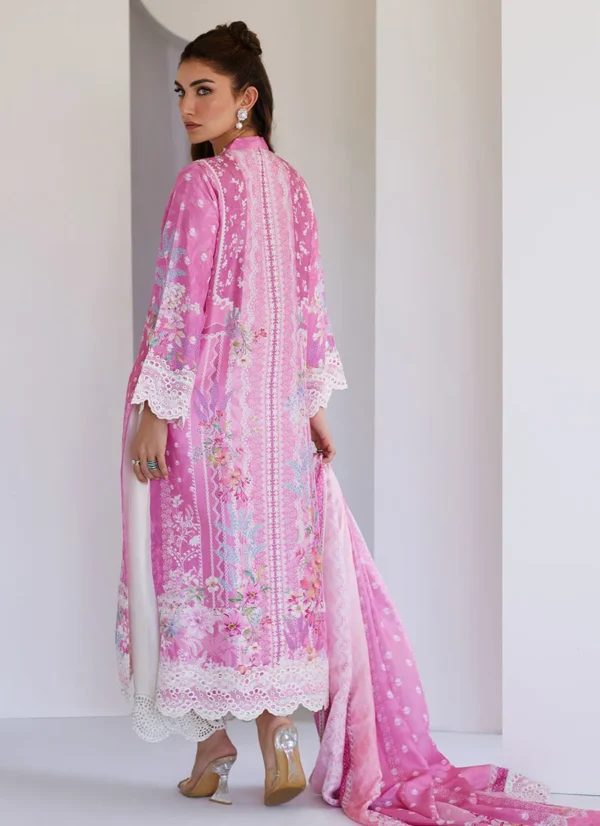 Farah Talib Aziz Tara Eid Luxe 25 - Lyra Pink Shirt And Dupatta