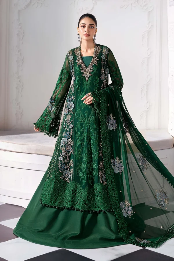 Maria B Embroidered Chiffon Suit | BD-