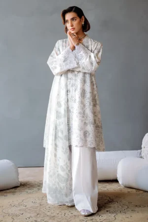 Cross Stitch Eid Lawn 25 - Mesh Bloom