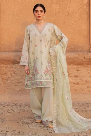 Cross Stitch Eid Lawn 25 - Citrine Aura