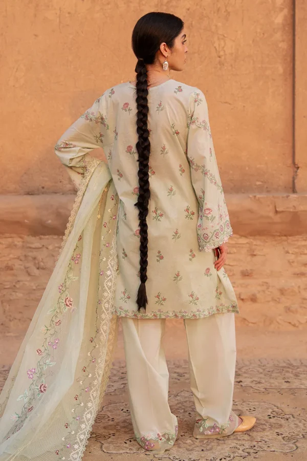 Cross Stitch Eid Lawn 25 - Citrine Aura