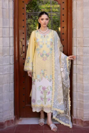Saira Shakira Lawn 25 - Lotus Reverie 4-A