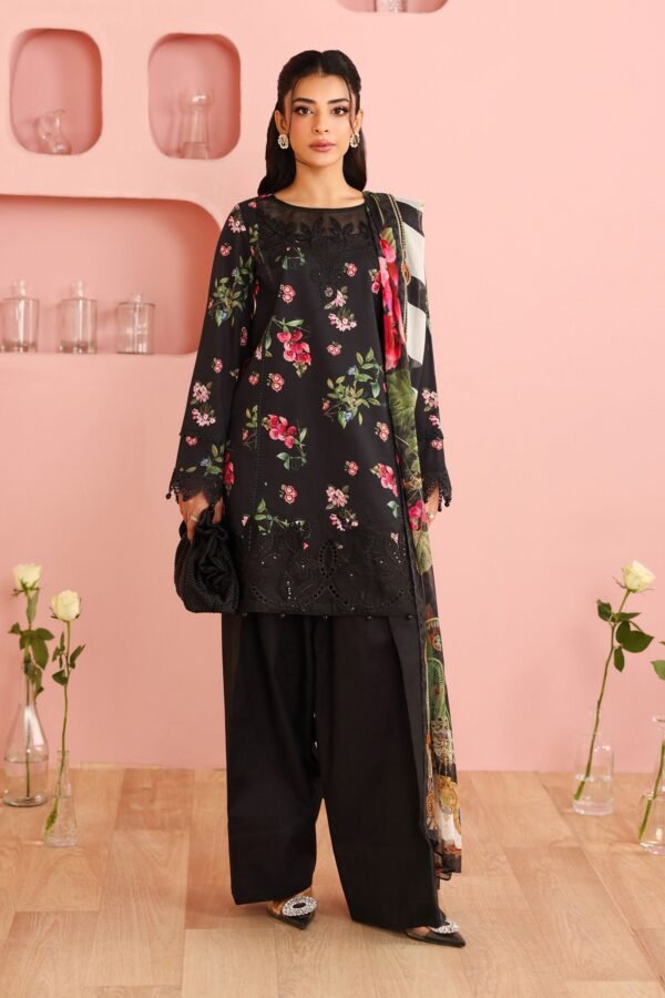 Maria B Luxury Pret | Embroidered Cotton Suit
