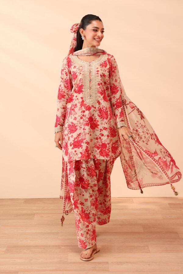 Maria B Luxury Pret | Embroidered Lawn Suit