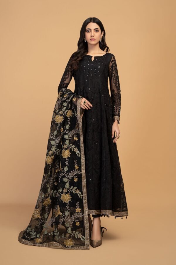 Maria B Luxury Formals | Embroidered Suit