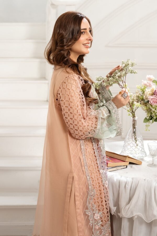 Maria B Luxury Formals | Embroidered Organza Suit