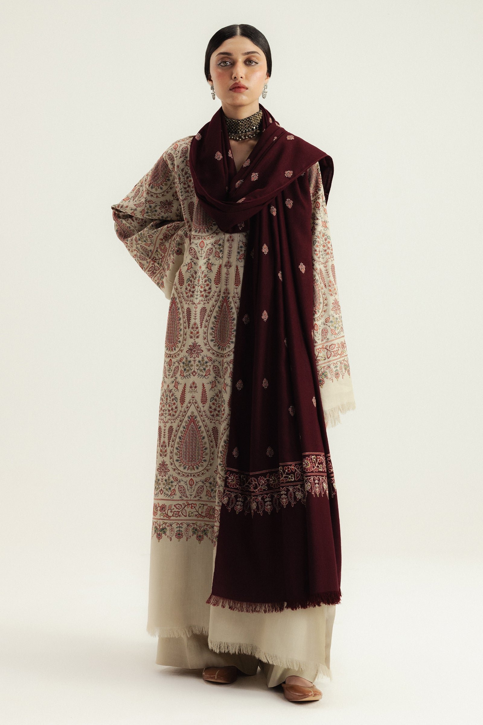 Zara Shahjahan Winter 25 - Kel