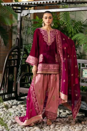 Zainab Chottani Luxury Velvet - Rubi