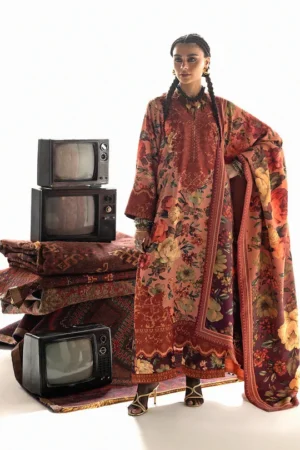 Zainab Chottani Winter Shawls 25 - Abibi - D10