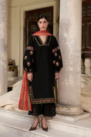 Hussain Rehar Khaddar Pret 25 - Siyah