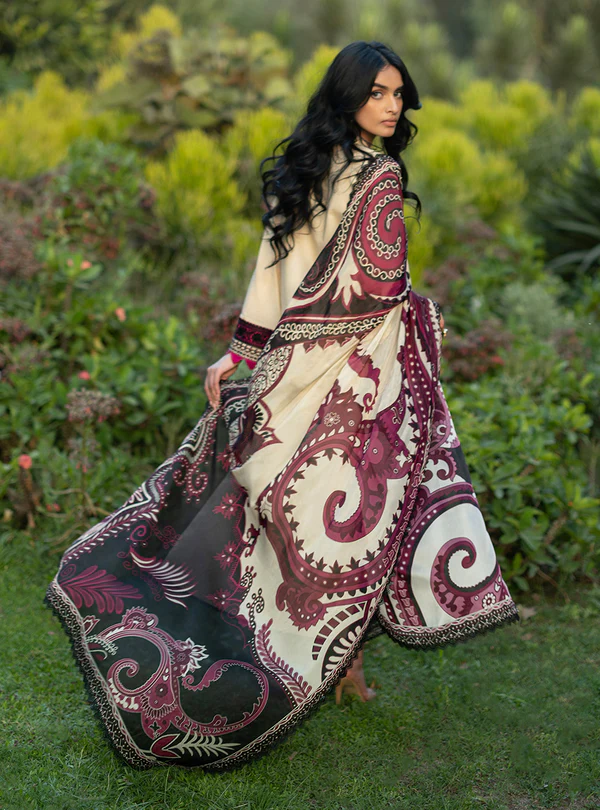 Zainab Chottani Luxe Lawn 26 - Nour - 09
